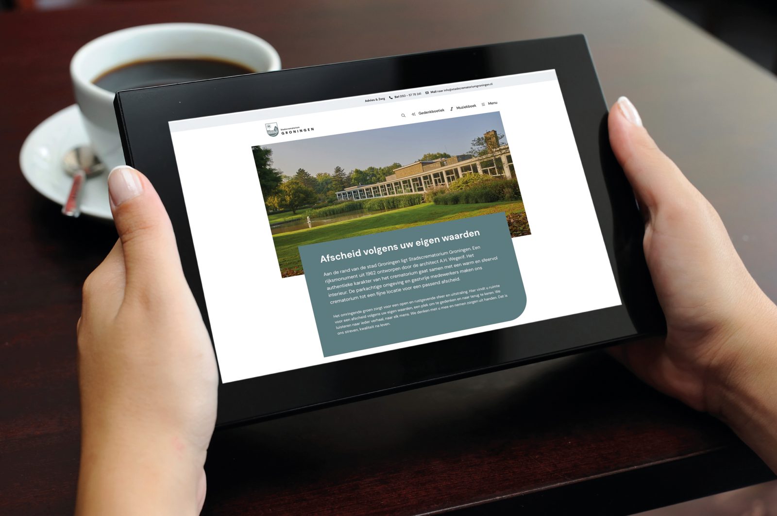 Nieuwe website